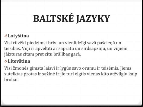 baltové|Baltské jazyky – Wikipedie